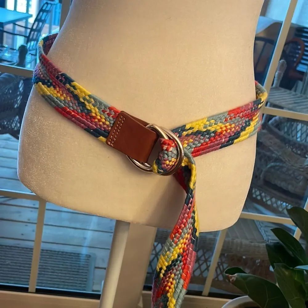 Eddie Bauer Multi Color Belt - Large/XL